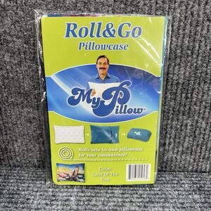 My Pillow Roll & Go Pillowcase Land Of The Free 12”x18” Patriotic Eagle Sky NEW